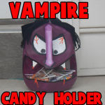 How to Make a Milk Jug Vampire Candy Holder