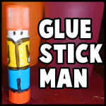 How to Make a Glue Stick Man