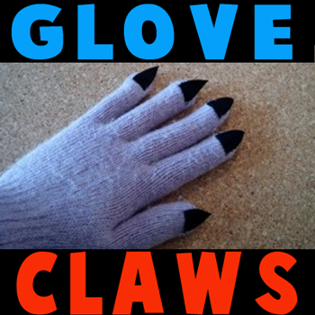 How to make a Glove with claws for Halloween