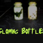 How to make Glowing bottles for Halloween