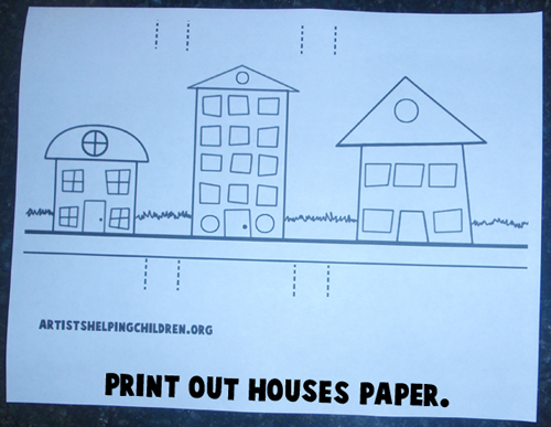 Print out houses paper