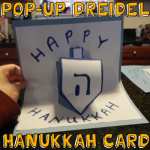 How to Make a Pop-Up Hanukkah Dreidel Greeting Card