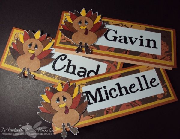 Fun-Turkey-Place-Cards Fun Turkey Place Cards