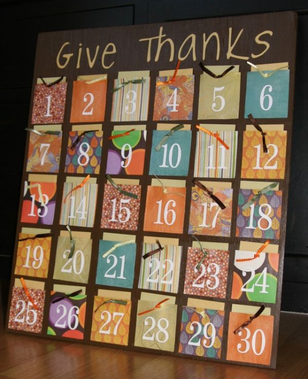 Give-Thanks-Board Giving Thanks Thanksgiving Crafts Roundup