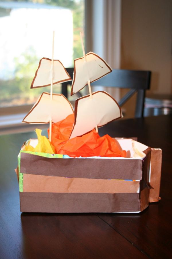 My Favorite Mayflower Craft Ideas for Thanksgiving - Kids Crafts