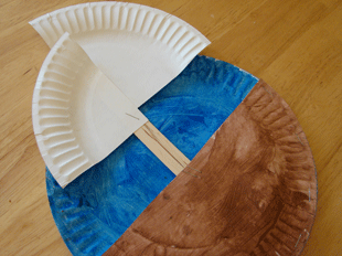Mayflower Paper Plate Craft