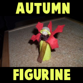 How to Make Autumn Dolls or Figurines in Easy Craft Idea for Kids