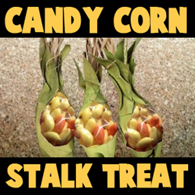 How to make Candy Corn Stalks for Thanksgiving treats