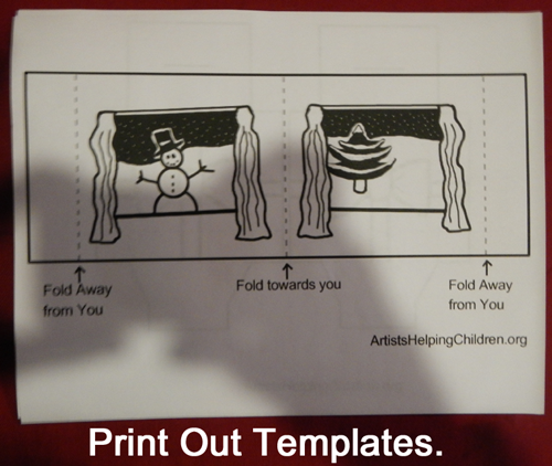  Print out templates.