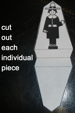 Cut out each individual piece.