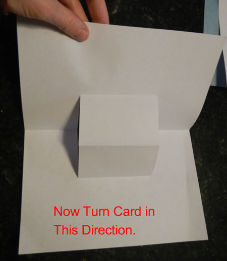 Now turn card in this direction.