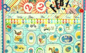Colorful Perpetual Calendar
