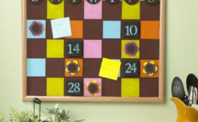 Corkboard Perpetual Calendar