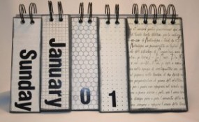 Flipping Perpetual Calendar