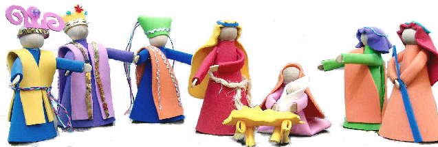 Foam Nativity Craft
