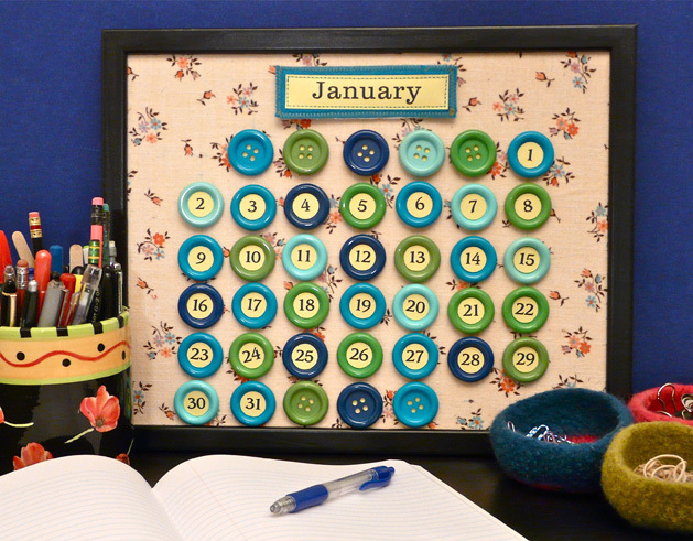 Some Really Cool Perpetual Calendar Crafts for the New Year