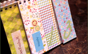 Scrapbooking Paper Perpetual Calendar