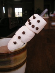 Sipping Snowman