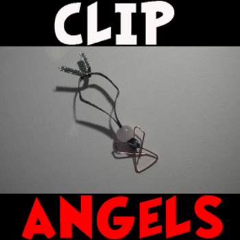 How to Make Paperclip Christmas Angels Easy Kids Craft Tutorial