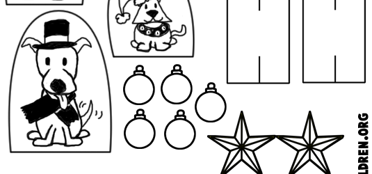 Christmas Tree Extras Template