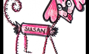 Candy Doggy Card
