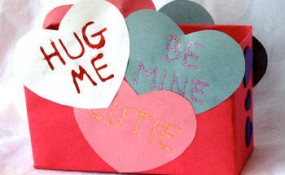 Conversation Heart Mailbox
