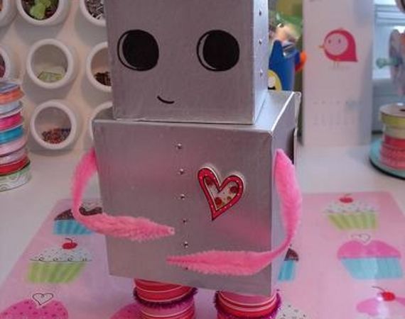 Robot Valentine's Day Box