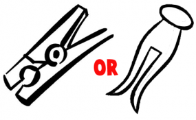 Get either type of clothespin