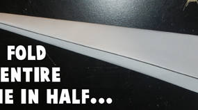 Now fold the entire plane in half.