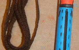 Wind some yarn up like above.