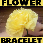 Flower Bracelets to Make for Mom on Mothers Day or For Easter