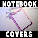 How to Make a Sewn Notebook Cover with Cute Bunny on Top for Girls 