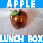 How to Make Apple Lunch Boxes with Recyled Plastic Soda Bottles 