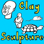 How to Sculpt Clay Heads & Bodies and a Turtle and Mouse