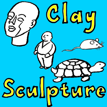How to Sculpt Clay Heads & Bodies and a Turtle and Mouse