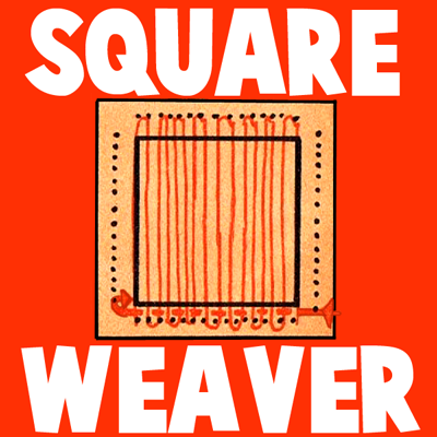 How to Make Square Cardboard Weaving Looms