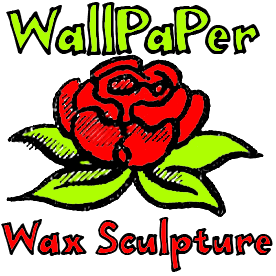 How to Make Wallpaper Wax Sculptures