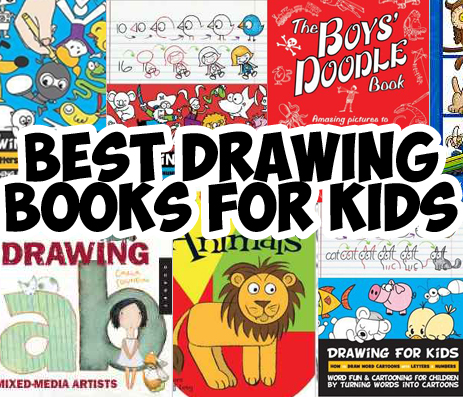 list of best drawing books for young kids, preschoolers, homeschooled kids